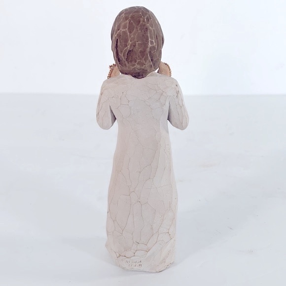 Willow Tree Truly Golden 2008 Susan Lordi Angel Hand-Painted Resin Figurine - Picture 8 of 12